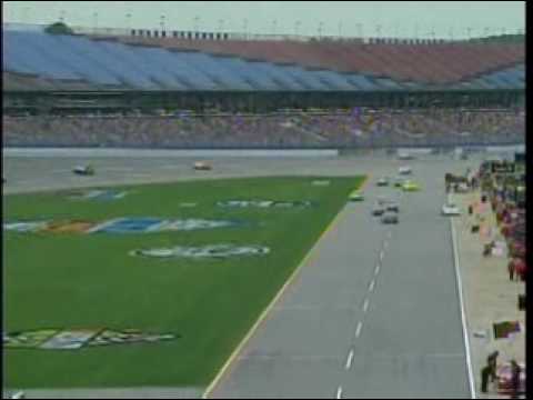 ARCA Series 250 Big 1 Talladega 2010 Crash Wreck Fire Stockcar Racing.mpg