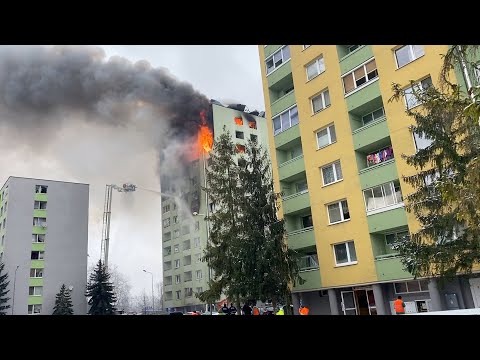 Výbuch plynu v Prešove 06 12 2019 #1# 15:00