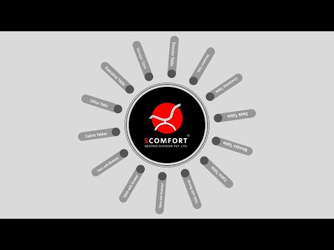 Rectangular office cabin table, with storage