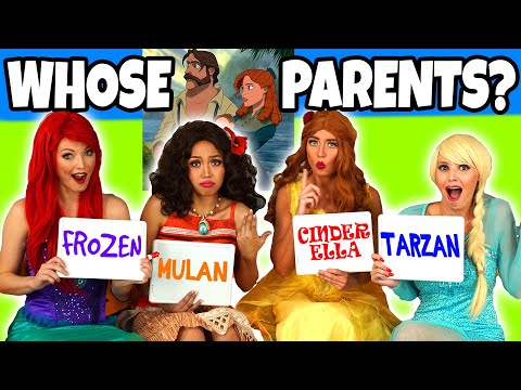 Guess the Disney Movie Parents. Can you Guess the Disney Character? Totally TV Parody. Video