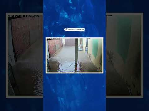 💧 CASA ALAGADA  | Casa ficou alagada na Av.  São Lucas na Vila Santa Fé em Pirassununga