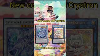 How Crystron bridge into yummy #tcg #yugioh #yugiohcards #branded #遊戯王 #masterduel #despia