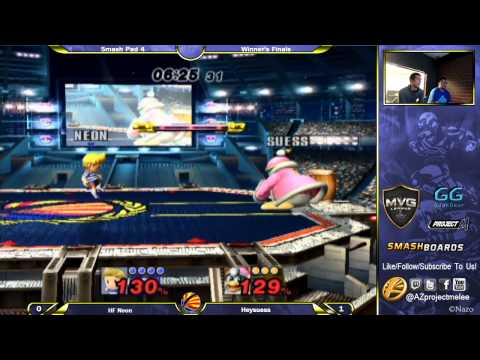 Smash Pad 4 Winners Finals HF Neon Lucas vs Heysuess DDD