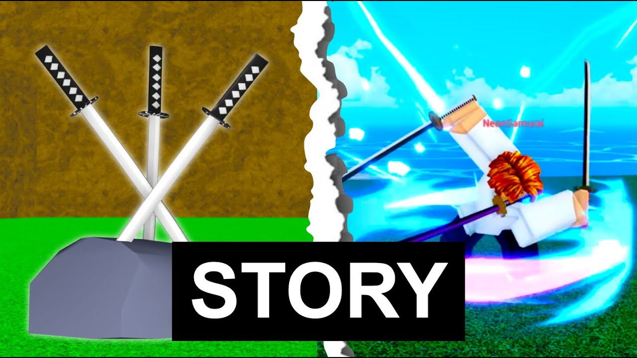 The Story of The TRUE TRIPLE KATANA... (a Blox Fruits Story)
