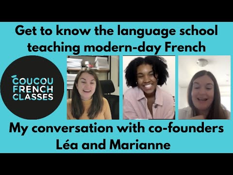 How Coucou French Classes makes learning French fun | Interview with founders Léa & Marianne Perret