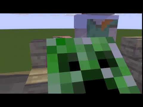 monster school :bottle flip mode:creeper Rip.