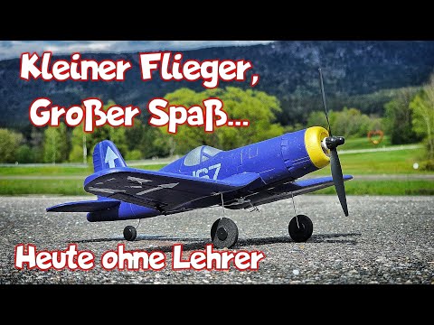 Überlebt die Volantex 761 8 Corsair ohne meinen Fluglehrer?