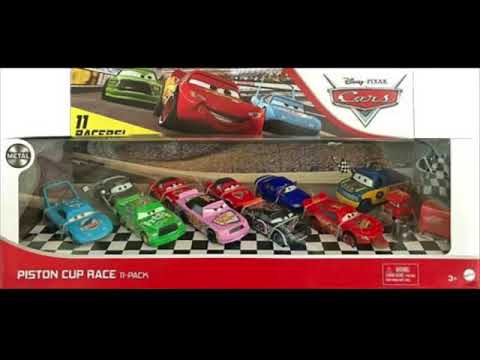 Disney cars 2021 piston cup race 11 pack with cars 1 racers