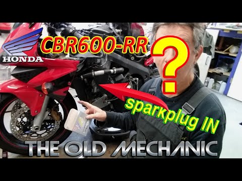 HONDA CBR600RR [2003-] NEW SPARKPLUGS: -NGK IMR9C9H-  EASY..?? Part 2 # 2. Motorcycle Maintenance