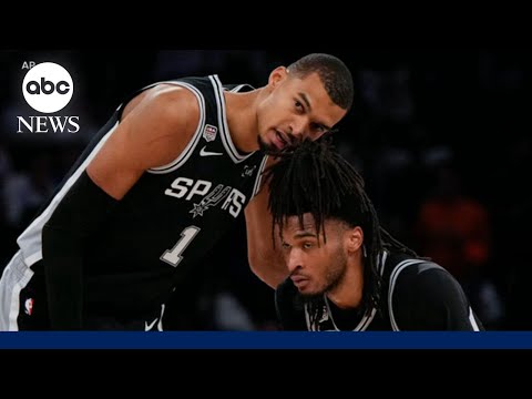 Spurs' Harrison Barnes on how Victor Wembanyama compares to NBA greats