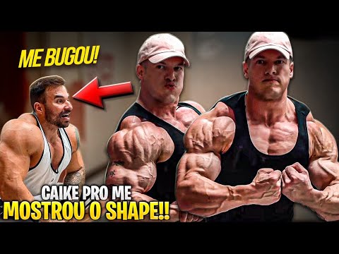 CAIKE REVELOU O SHAPE PRA MIM A 4 SEMANAS DO OLYMPIA!! *fibrou tudo*