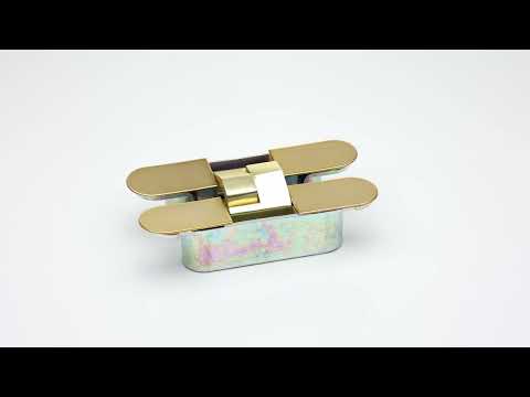 Миниатюра изображения товара Петля дверная Lockstyle Eclipse 3.0 (матовое золото)