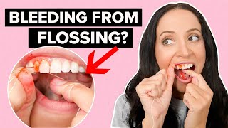 If Your Gums Bleed When You Floss Watch This Video