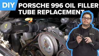 Porsche 996 911 Oil Filler Tube Replacement DIY (Porsche 996 Carrera)