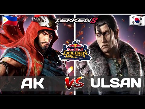 Ak (Shaheen) Ulsan (Dragunov) _ Red Bull Golden Letters 2024 _ Tekken 8 _ Jan Ali Gaming