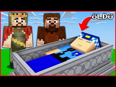 Minecraft AMA KEREM KOMİSER Öldü! 😱 - Minecraft ZENGİN FAKİR HAYATI