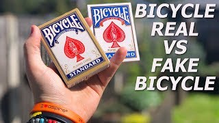 Deck War - Fake Bicycle Cards VS Bicycle Standard Playing Cards [HD]