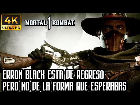 Mortal Kombat 1 asi es el Minijuego de MK 1  , Acaso es Erron Black?   Mortal Kombat 1 2023