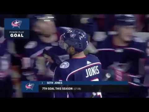 Seth Jones Goal vs PHI 12-23-17