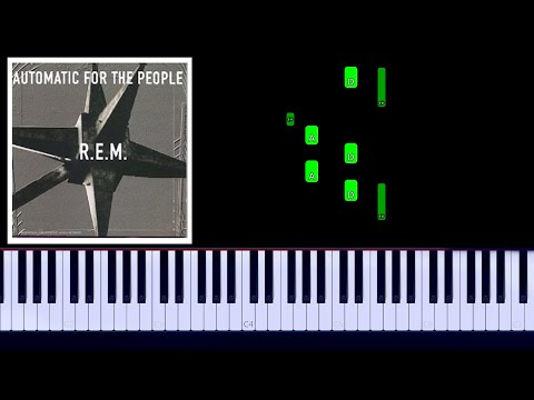 Everybody hurts - REM piano tutorial