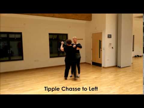 Quickstep: Tipple Chasse Combination at a corner to Lock Step