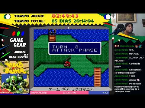 GGMM 354 Head Buster - Parte 3 - Nivel 4 al 10 + Ending - Game Gear Micro Mania