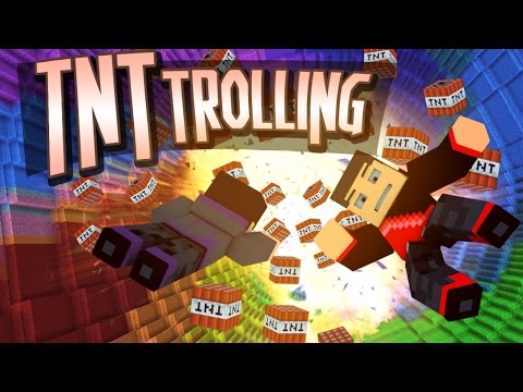 Minecraft Trolling: THE DROPPER 2 TNT TROLLING (Too Much TNT Mod)
