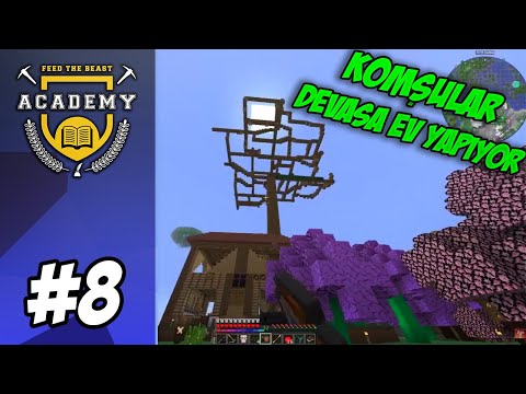 ENDERMAN BULAMIYORUM 🤬 | Modlu Minecraft FTB Academy - BÖLÜM 8