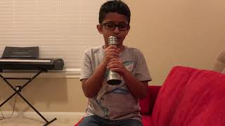 Kid singing Attention by Charlie Puth