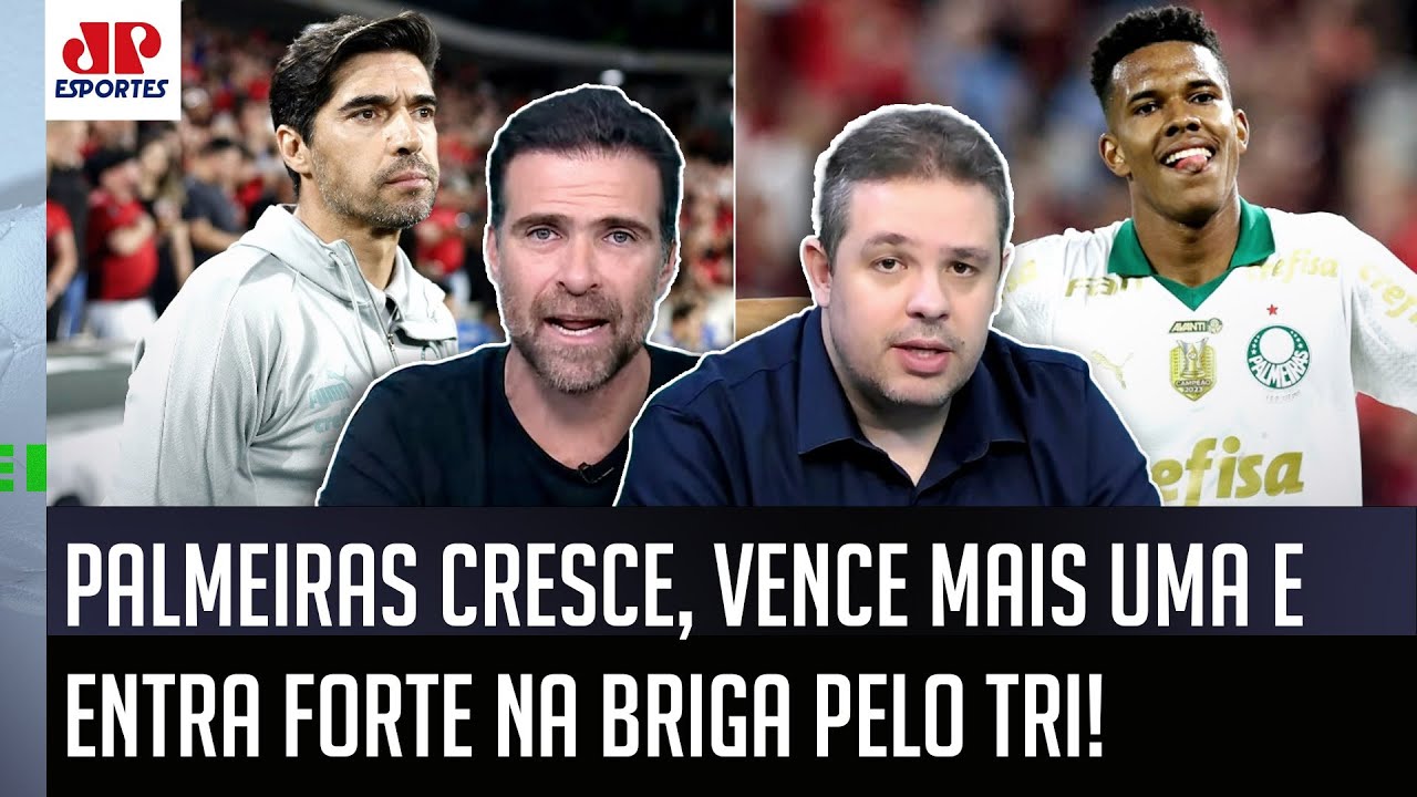 "É PRA TER PESADELOS! O Palmeiras é CANDIDATÍSSIMO a ser CAMPEÃO BRASILEIRO, e o Estevão..."