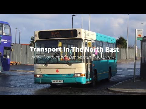 Arriva Northumbria Dennis Dart 1791 on the 1