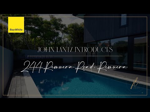244 Remuera Road, Remuera - John Lantz