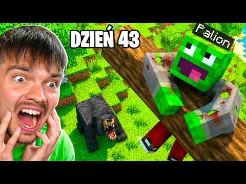KTO DŁUŻEJ PRZEŻYJE w LESIE🌲WYGRYWA 1000ZŁ w Minecraft!