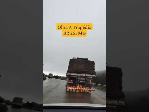 Muita imprudência na Serra de Francisco Sá MG #caminhão #rodovia #viagem