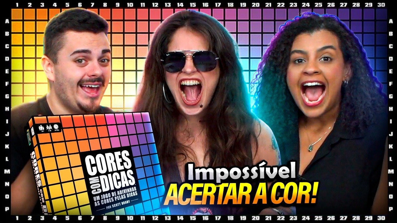 NETOLAB JOGA - CORES COM DICAS | IMPOSSÍVEL ACERTAR A COR