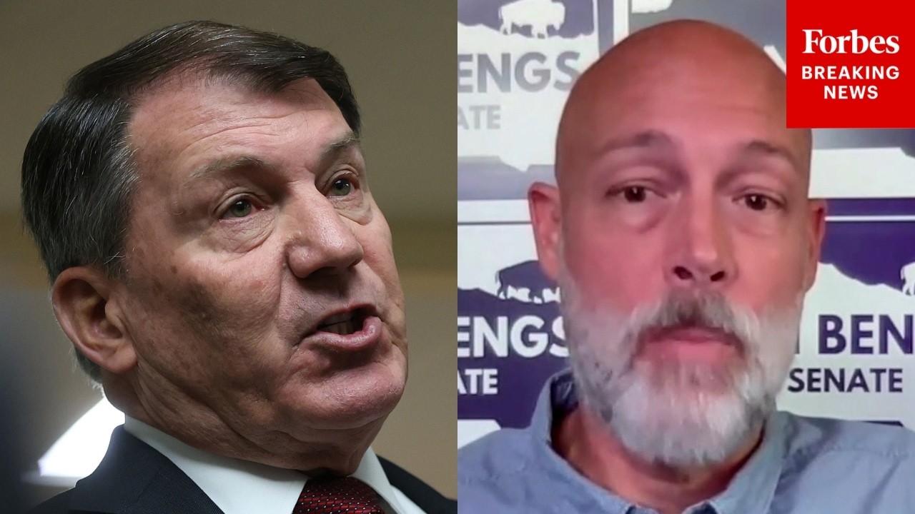 Video: Brian Bengs defends independent Senate run, cites 13-month Democratic registration