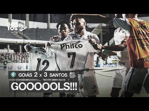 GOIÁS 2 X 3 SANTOS | GOLS | BRASILEIRÃO (04/10/20)