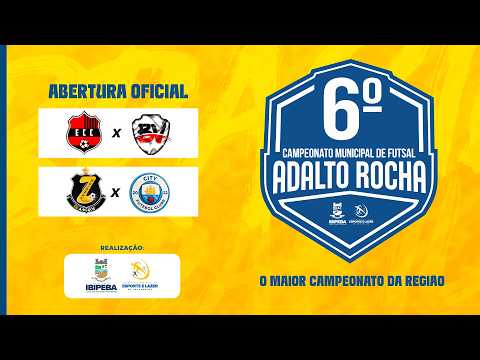 6º Campeonato Municipal Adalto Rocha – Ibipeba/BA ⚽🏆