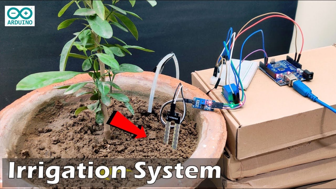 Smart Irrigation System Arduino | Automatic Plant watering System | Arduino Projects
