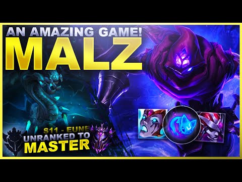 AN AMAZING GAME OF MALZAHAR! - Unranked to Master: EUNE Edition | League of Legends