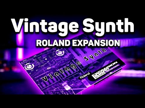 Roland SR-JV80-04 Vintage Synth Expansion Board 1990s - Green image 2