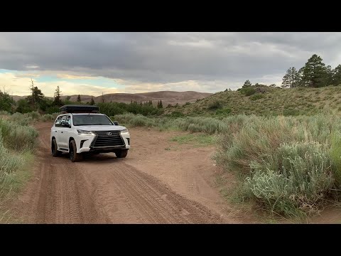2021 Lexus LX 570 Taking on Colorado Rugged Terrain
