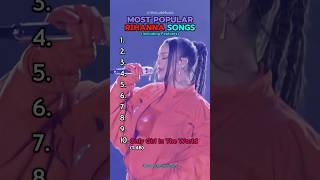 Most Popular Rihanna Songs #rihanna #top10 #popular #ranking #music #pop #rnb #hiphop #yt