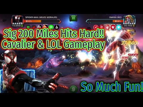 5/65 And Sig 200 Miles Hits Different! (Cavalier & Labyrinth Gameplay) | Marvel Contest Of Champions
