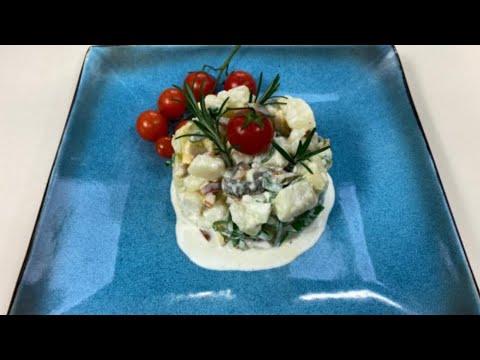 Video thumbnail: Sallatë Patatesh me Majonezë