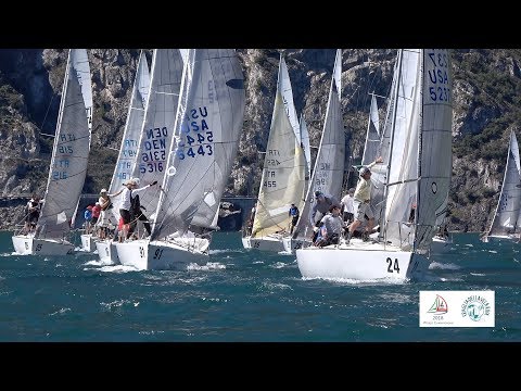 J24 WORLDS 2018 - Fraglia Vela Riva - DAY 1 race1 mark1a