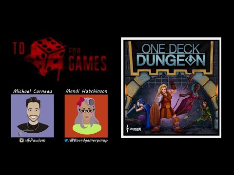 One Deck Dungeon Play Through