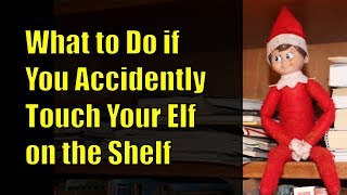 What to Do If You Accidentally Touch Your Elf on the Shelf