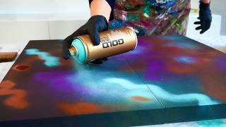 Farben-Explosion – Abstrakter Kunstprozess | Mini Audi R8