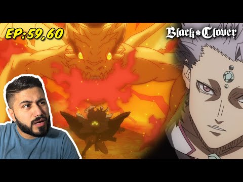 OMG MARS IS BACK?? HES COOKED!! | BLACK CLOVER Episode 59-60 REACTION